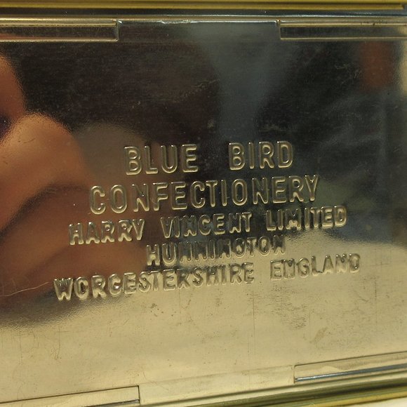 Antique Blue Bird Confectionary Tin - Picture 7 of 7